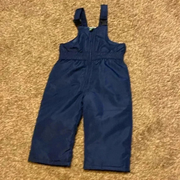 Athletic Works Navy Bib Ski Pants Size 2T - Picture 1 of 6